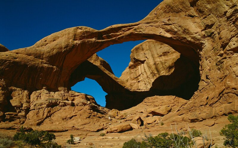 Double Arch in Arches National Park