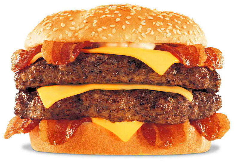 double bacon cheeseburger
