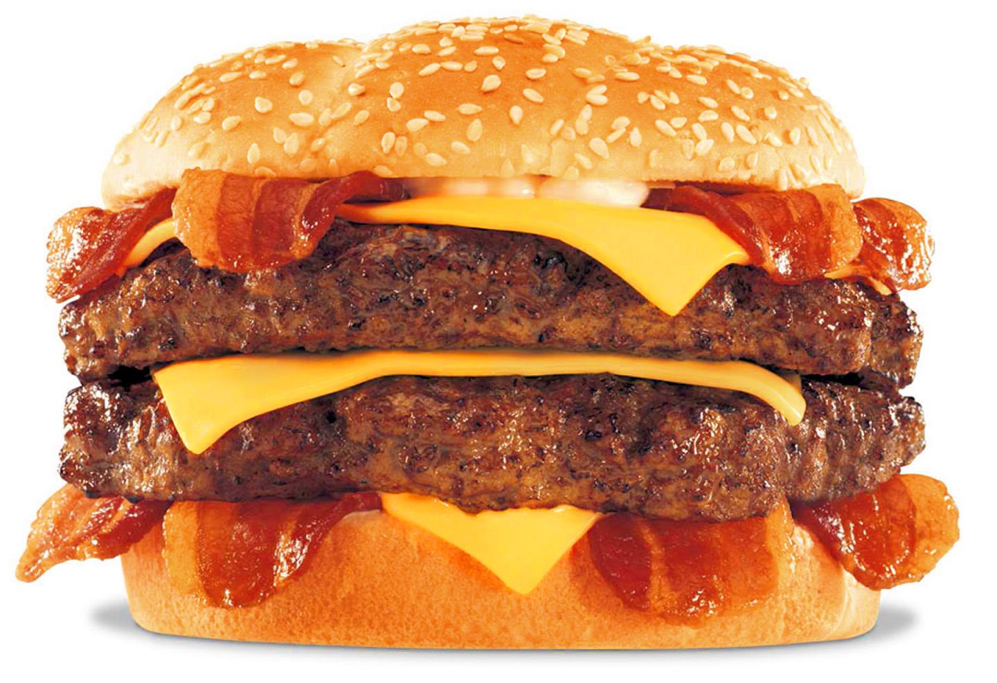double bacon cheeseburger