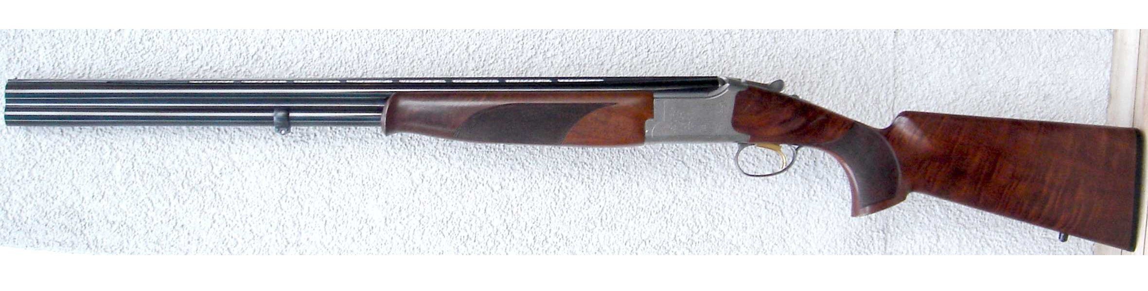 double-barreled shotgun