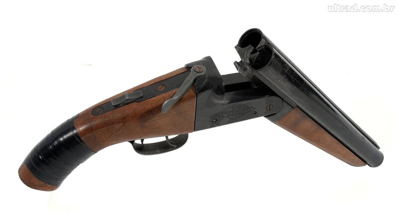 Double-barreled Shotgun — Brown