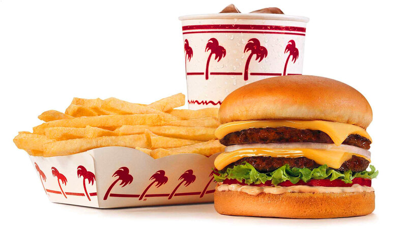 Double Cheeseburger Meal — White