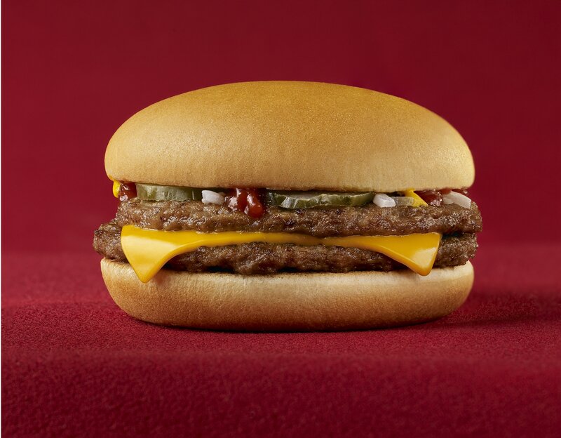 Double Cheeseburger — Red, Neutral