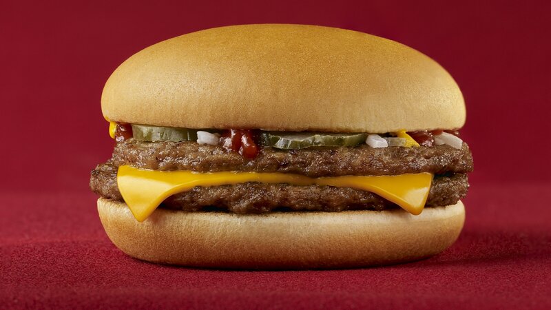 Double Cheeseburger — Red
