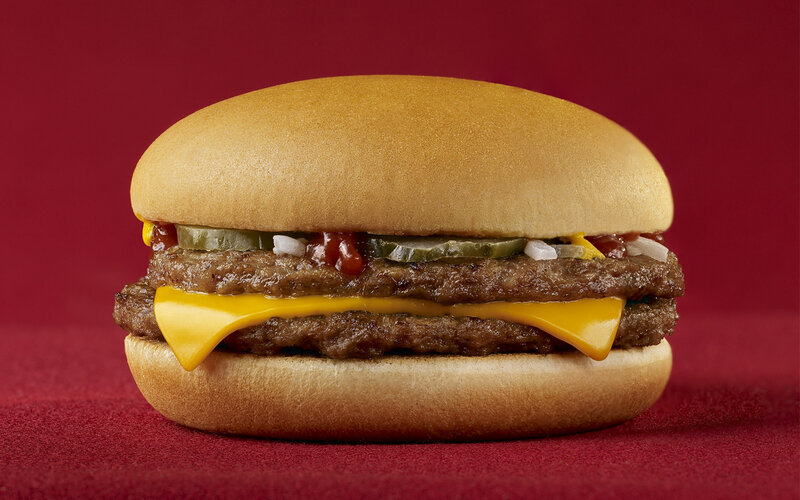 Double cheeseburger