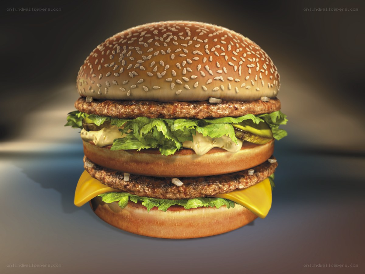 Double cheeseburger with lettuce and pickles