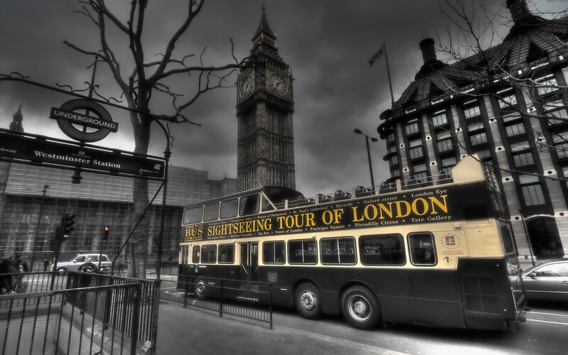 Double-decker Tour Bus