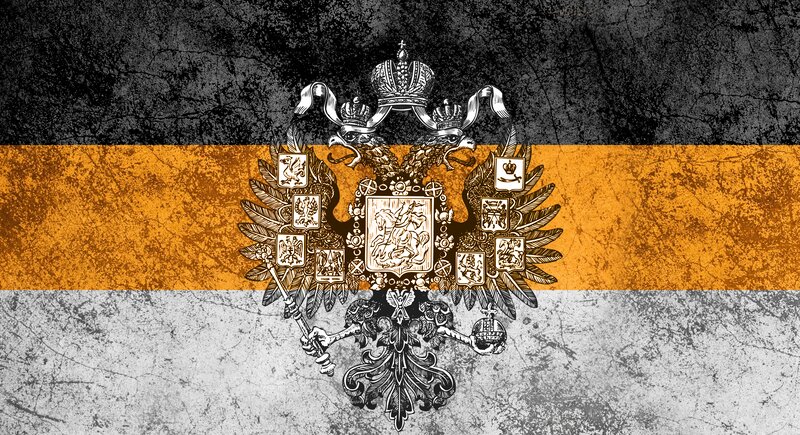Double-headed Eagle Emblem — Black, Dramatic