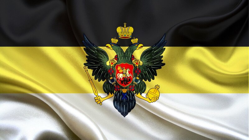 Double-headed Eagle Emblem — Black