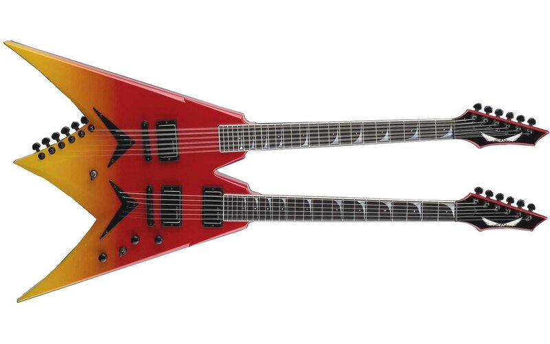 double-neck electric guitar