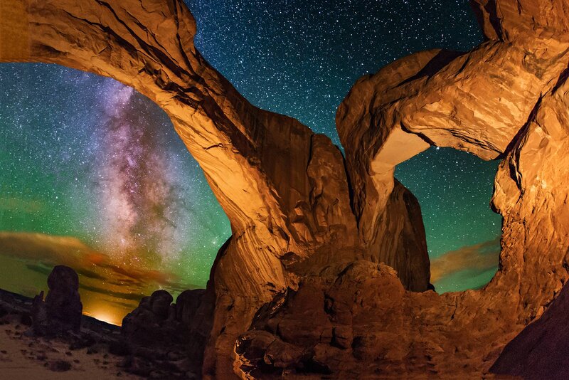 Double Rock Arches