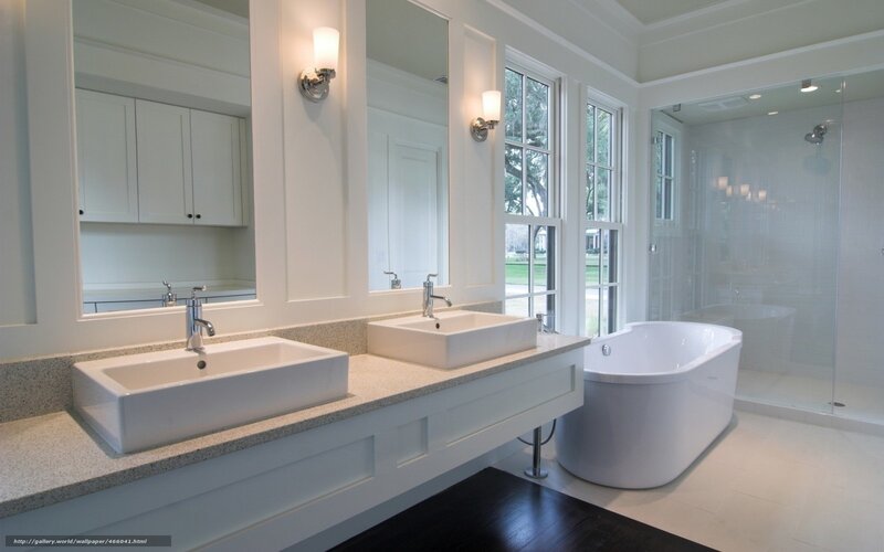 Double Vanity Bathroom