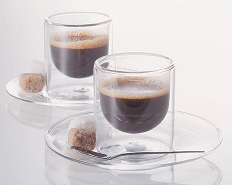 Double-walled coffee cups