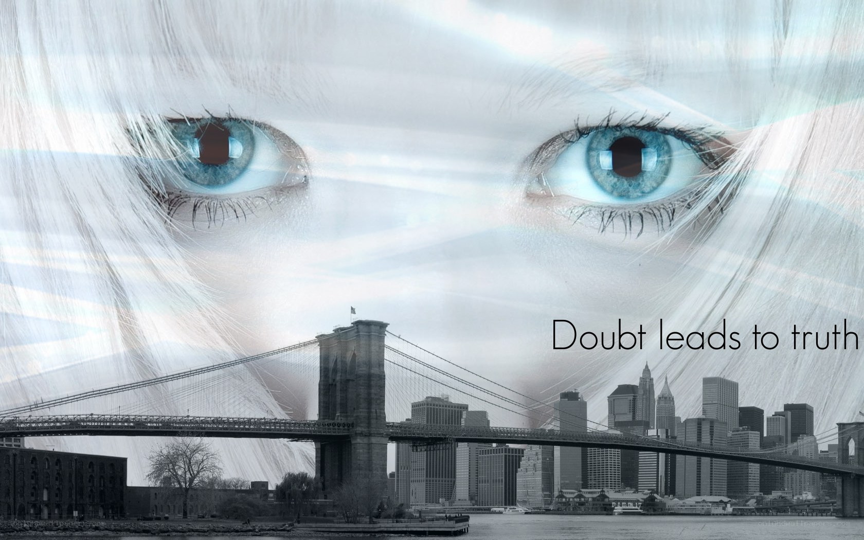 doubt leads to truth