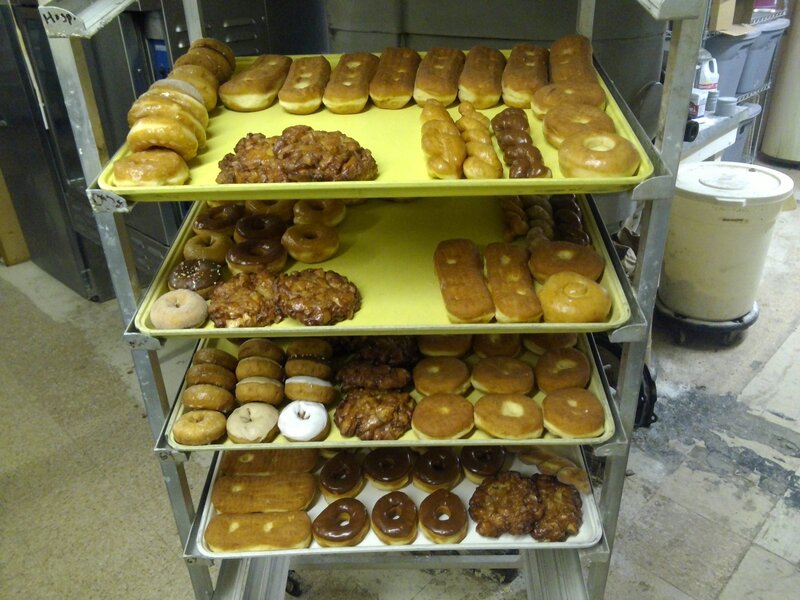 Doughnut Display Cart