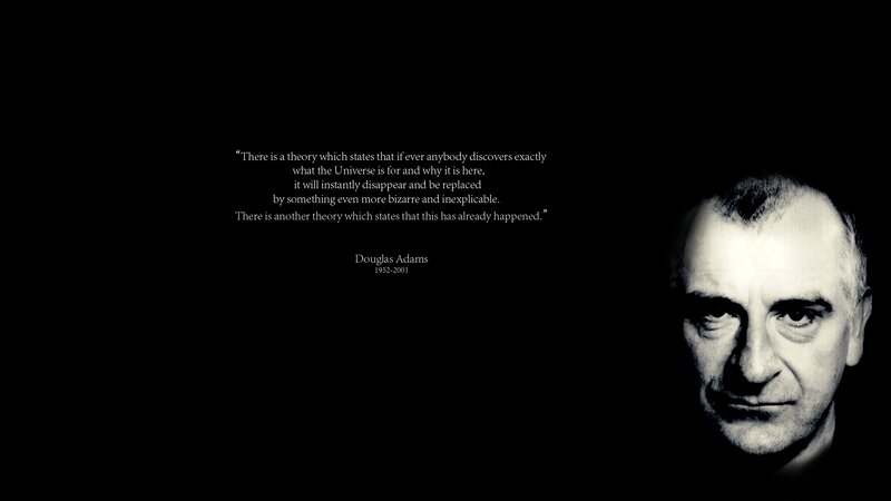 Douglas Adams Portrait