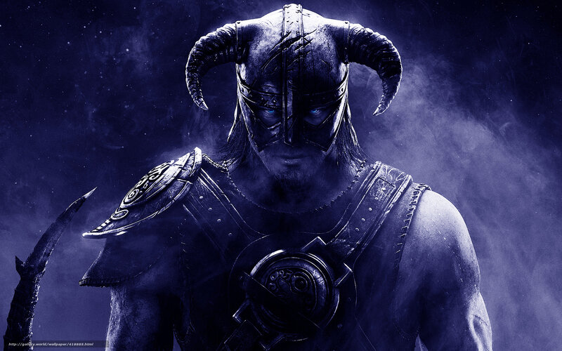 dovahkiin in dark armor