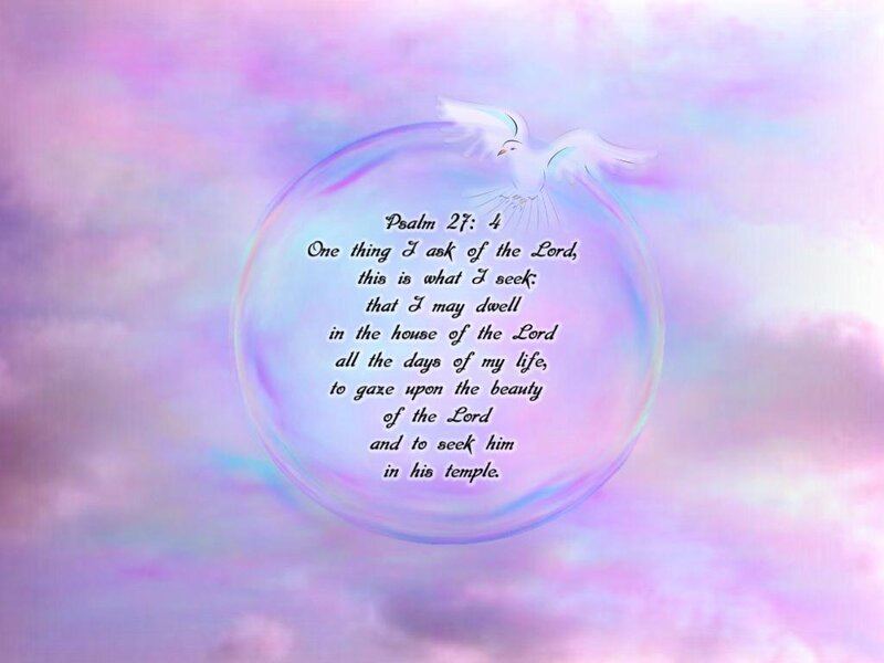 Dove in Bubble