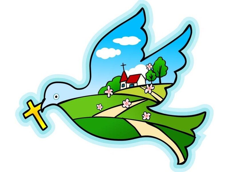 Dove with Cross