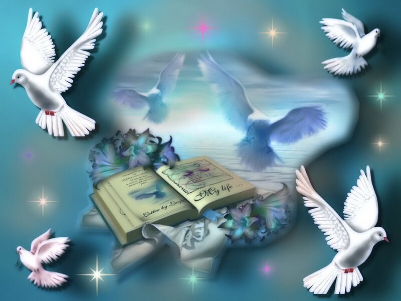 Doves and a book of life