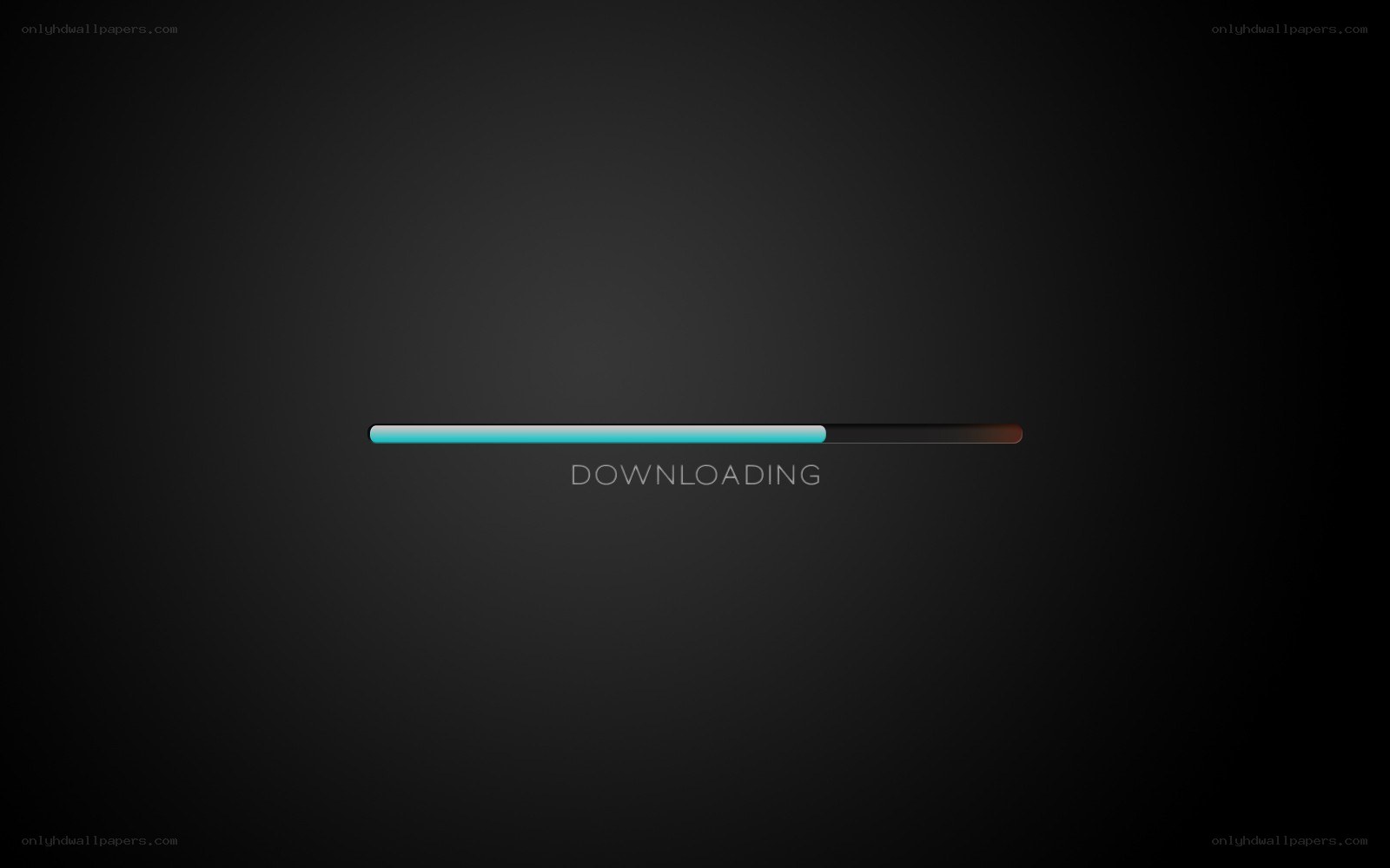 Downloading progress bar