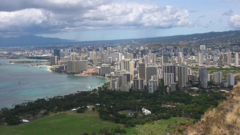 Downtown Honolulu Skyline