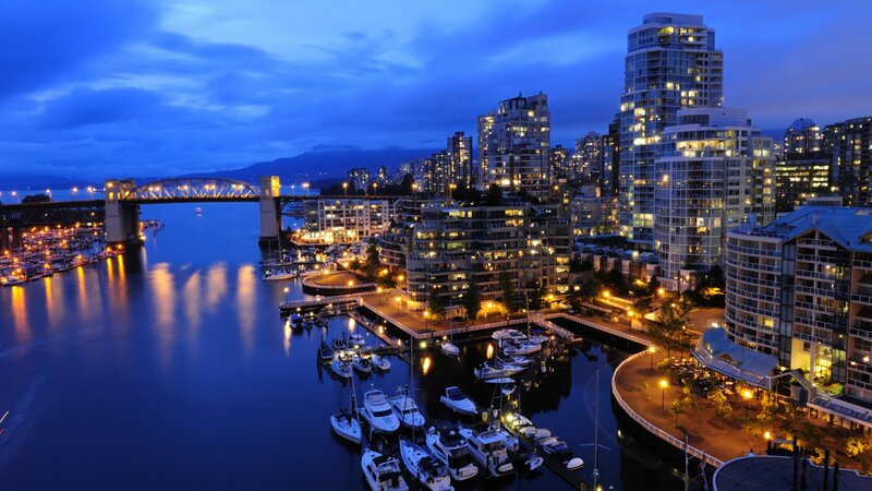 Downtown Marina at Night