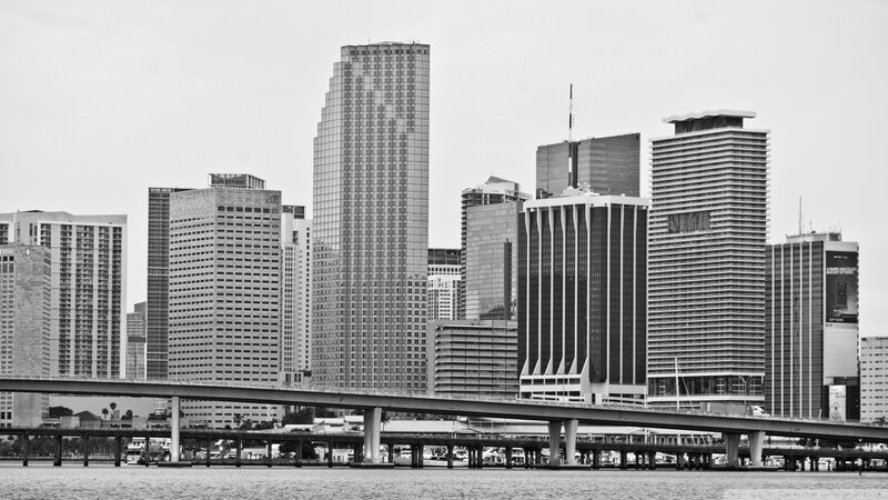 downtown skyline with bridge