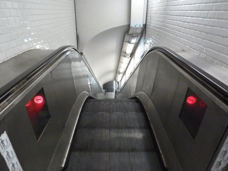 Downward Escalator