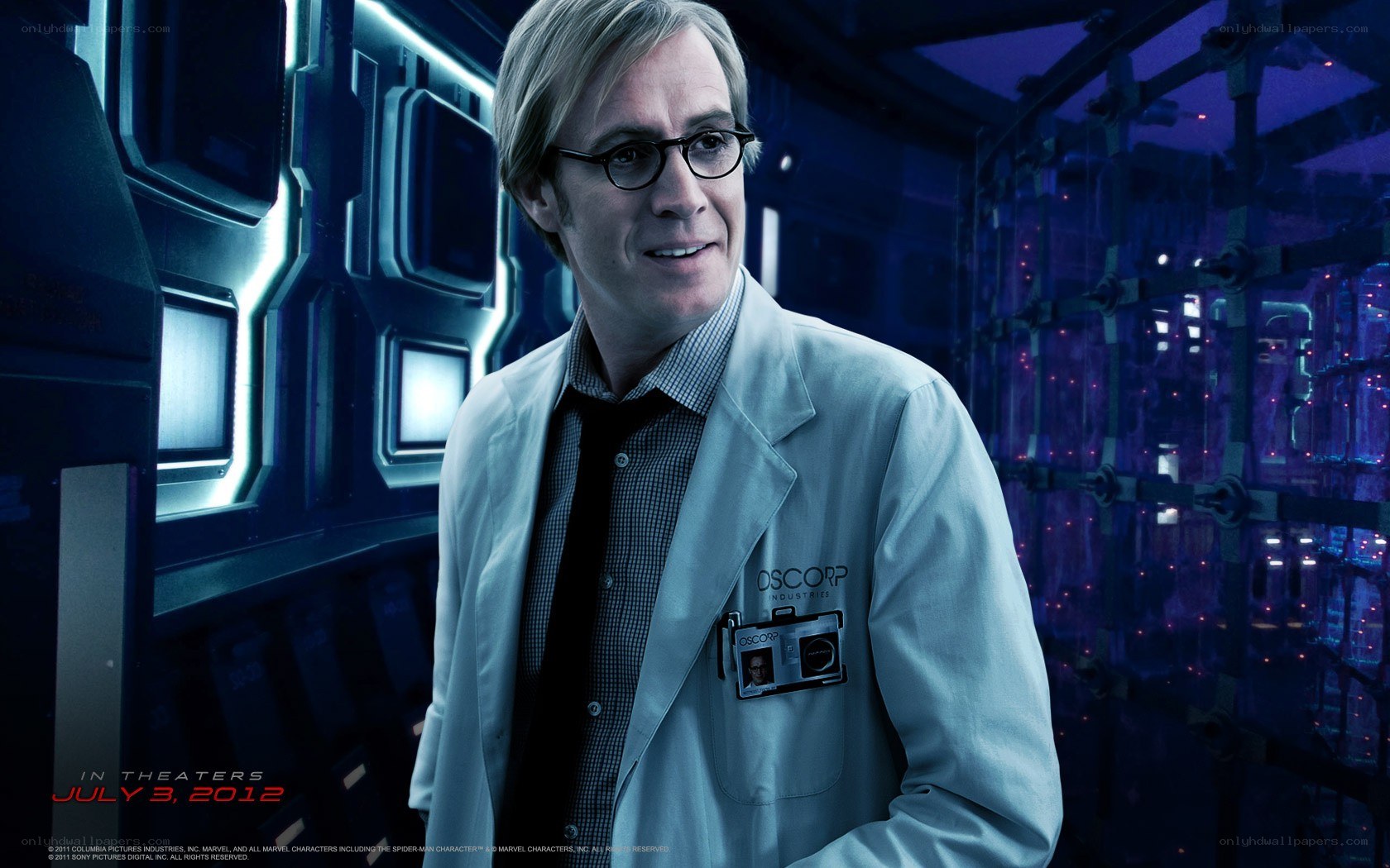 Dr. Connors in Oscorp lab