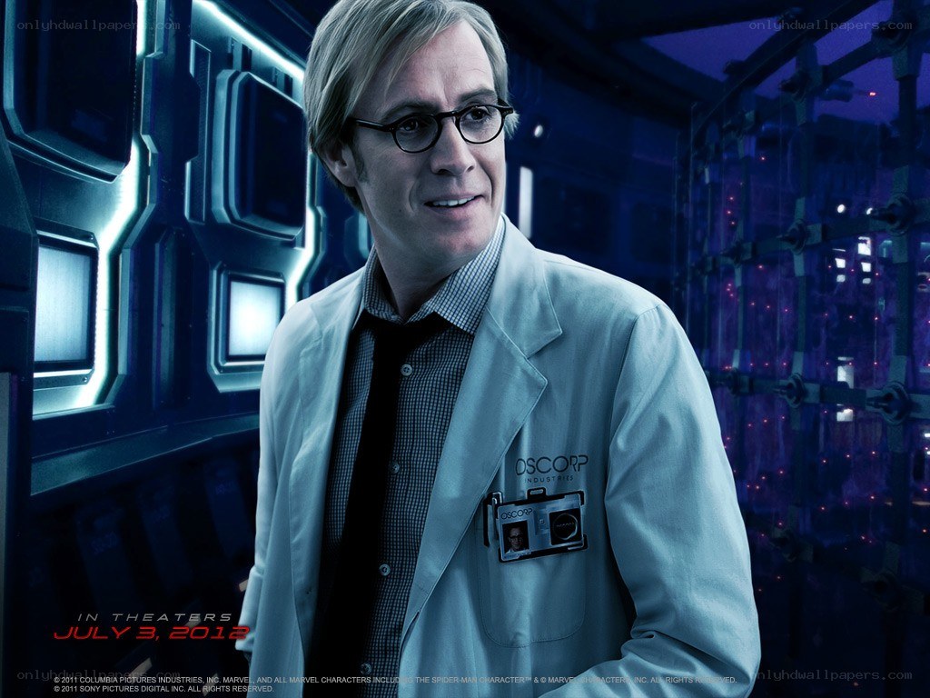 Dr. Connors in Oscorp lab