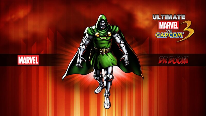 Dr. Doom Character — Red