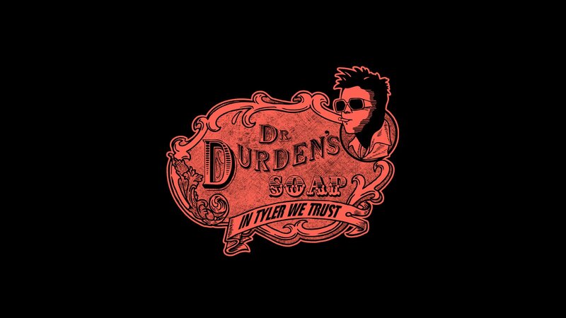 Dr. Durden's Soap Logo — Red
