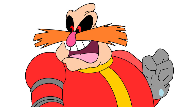 Dr. Eggman angry expression