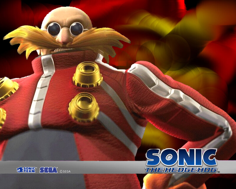Dr. Eggman Character — Red