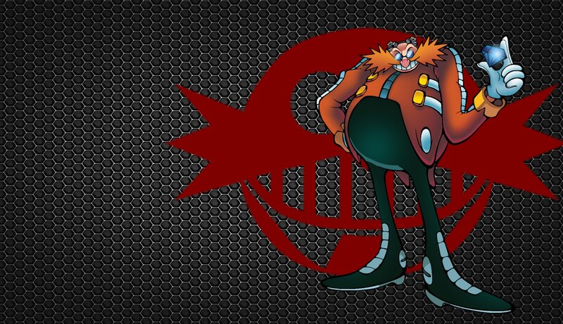 Dr. Eggman Holding a Gem