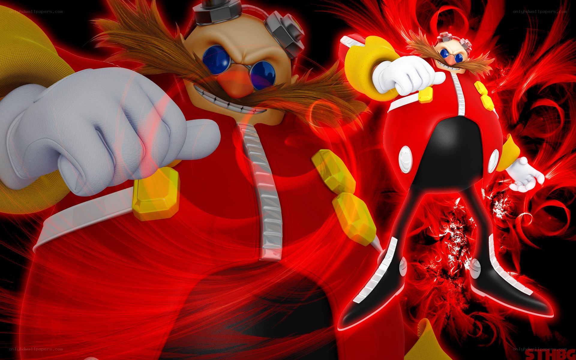 Dr. Eggman in action