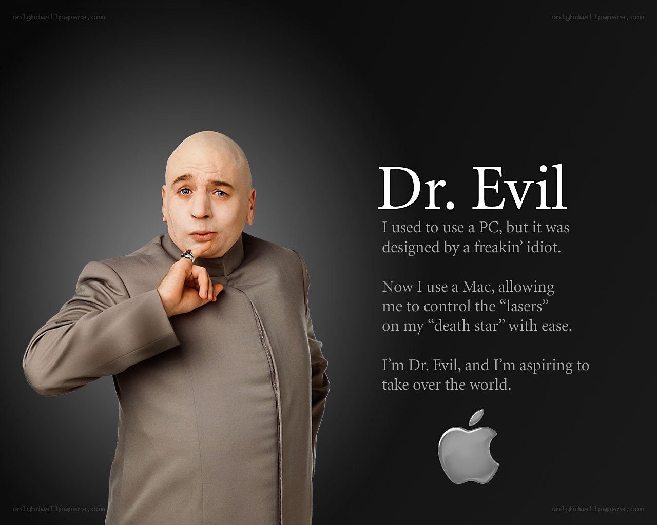 Dr. Evil Apple Ad