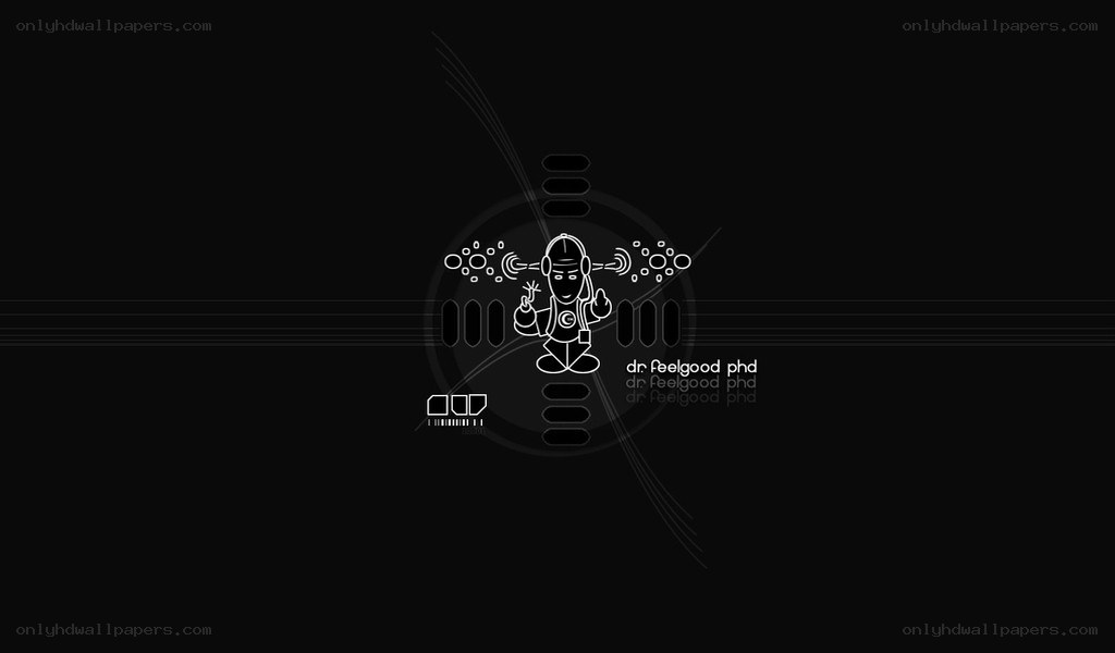 Dr. Feelgood PhD logo art