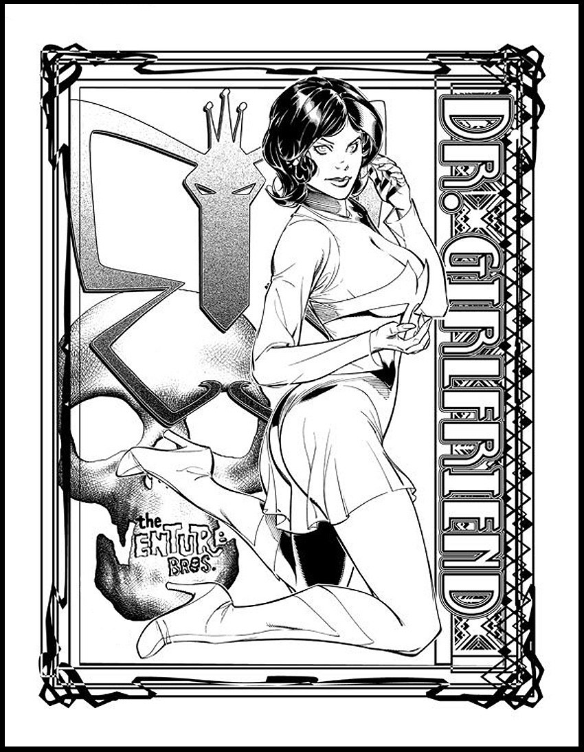 Dr. Girlfriend comic art