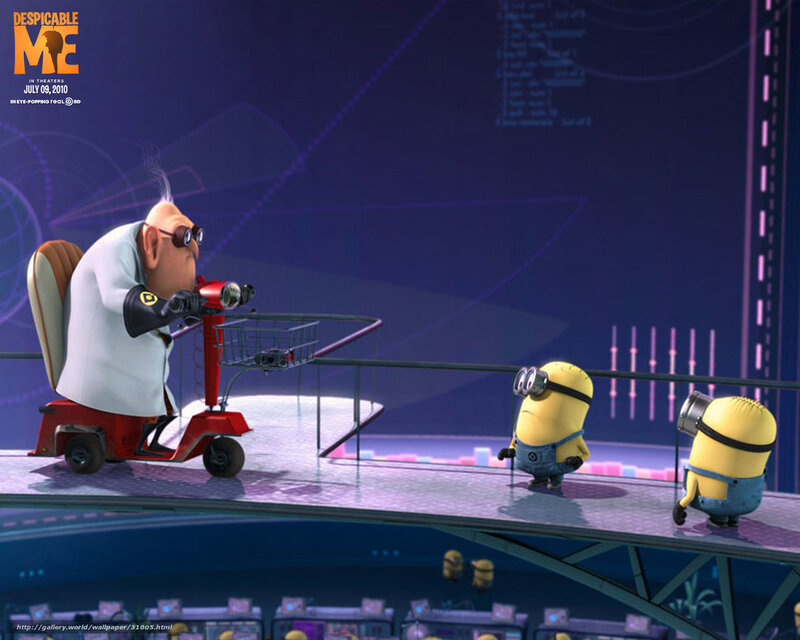 Dr. Gru and Minions scene