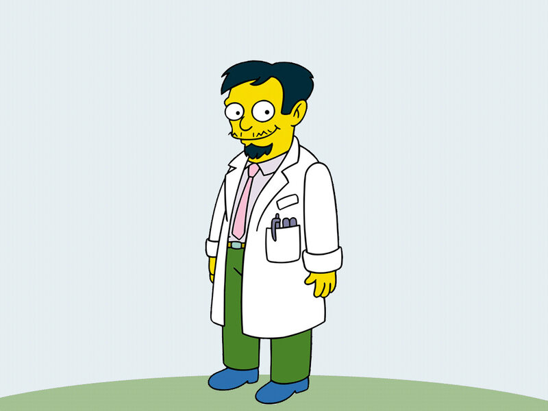 Dr. Hibbert from The Simpsons