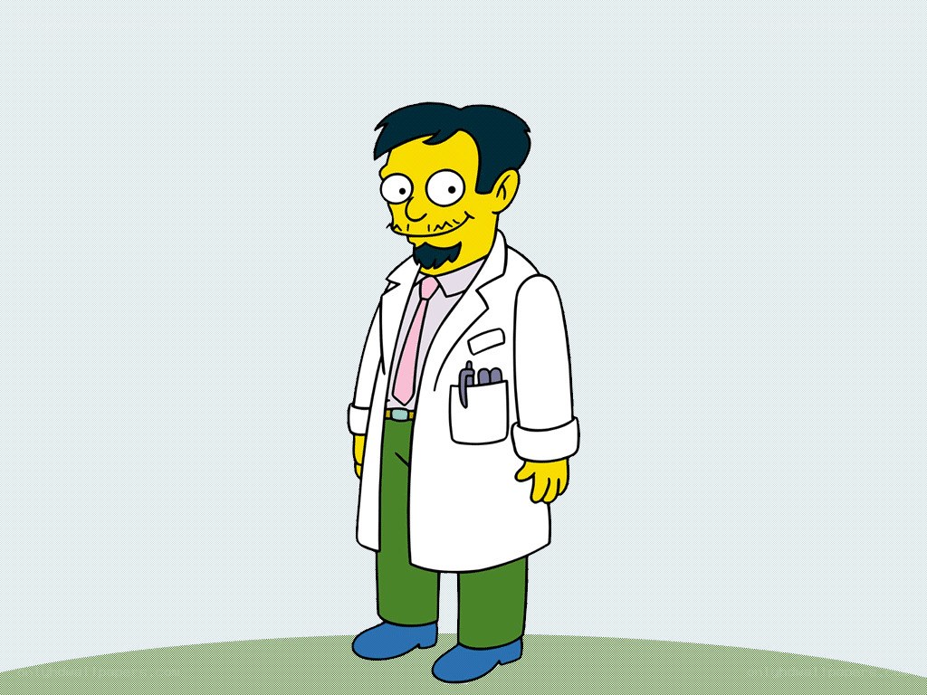 Dr. Hibbert from The Simpsons