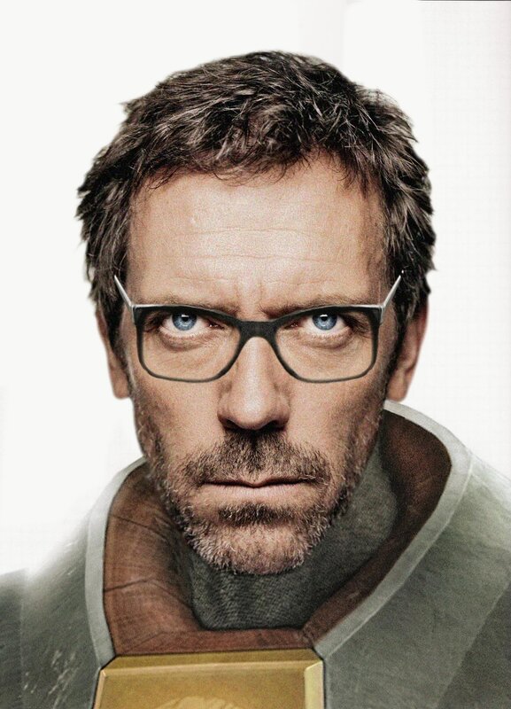 Dr. House in futuristic attire