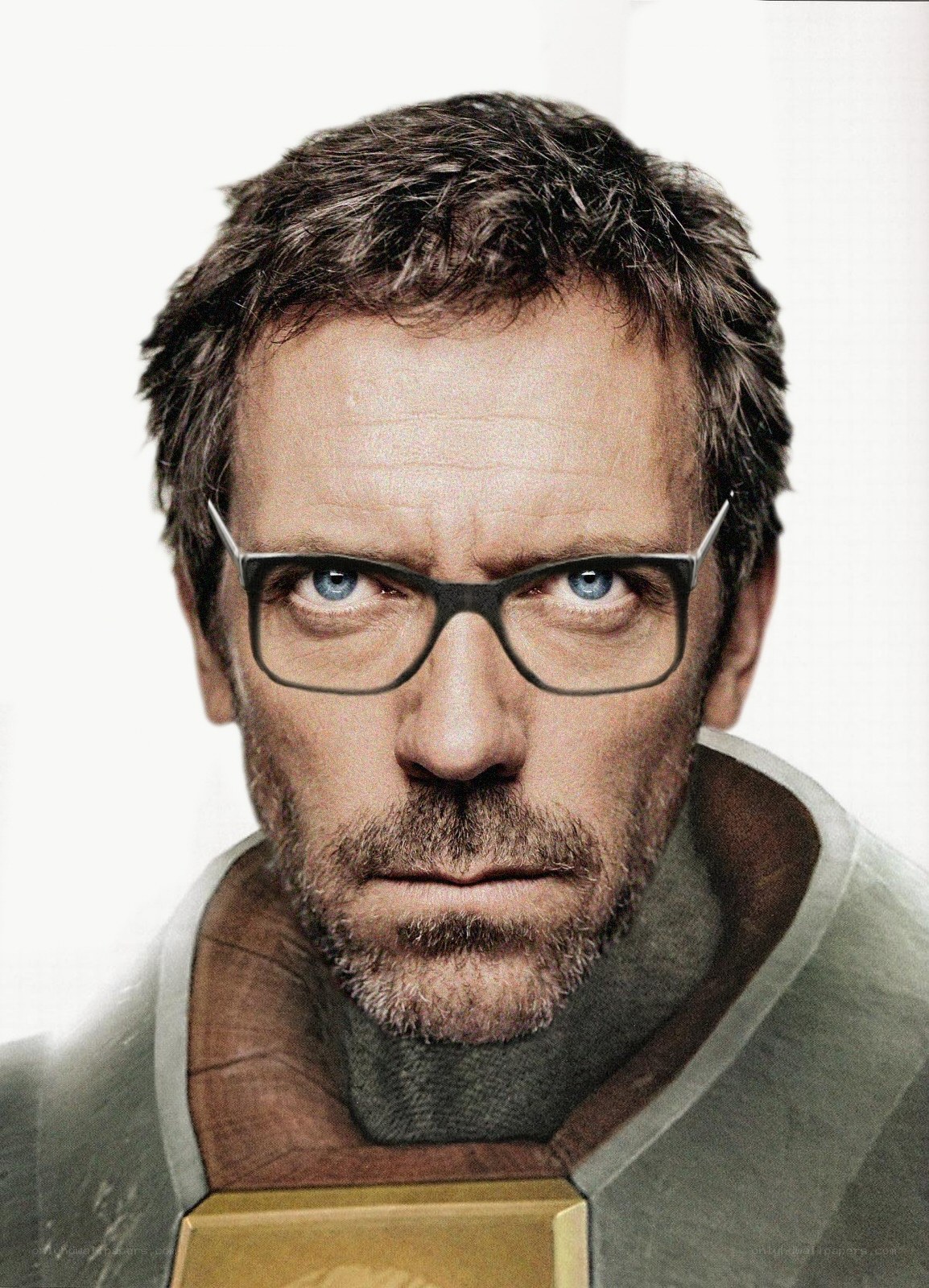Dr. House in futuristic attire