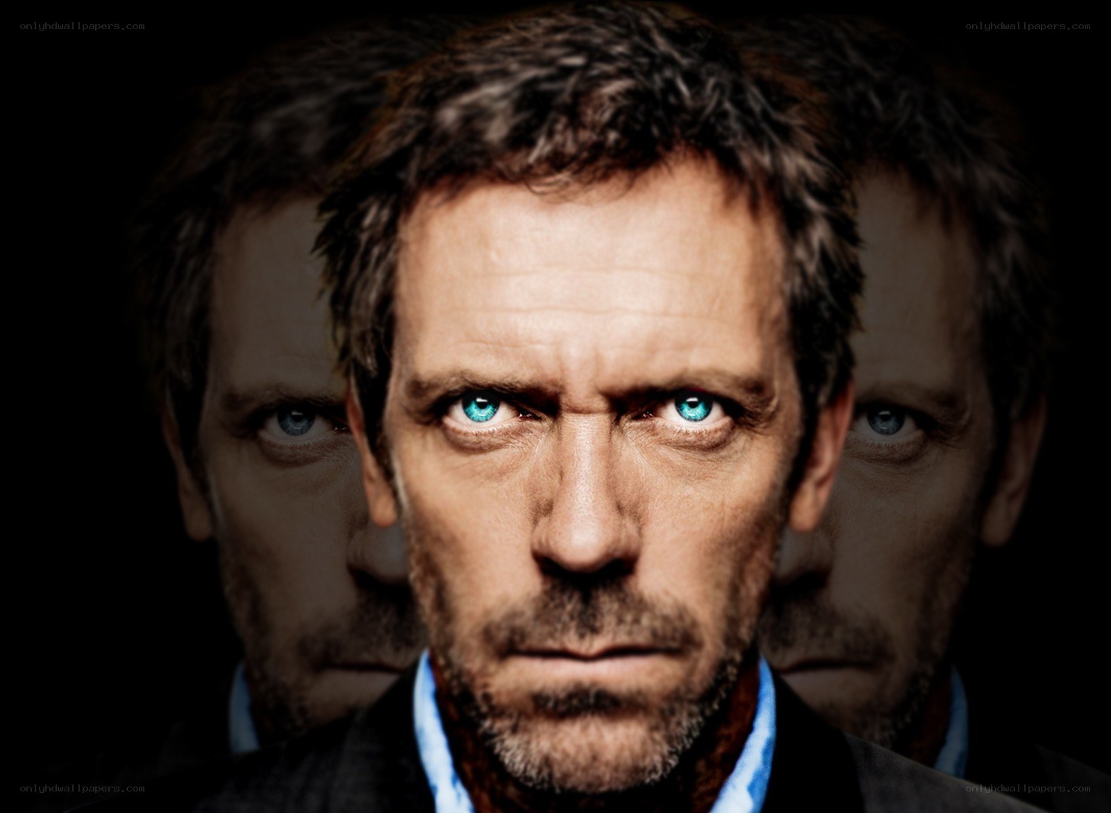 Dr. House intense stare