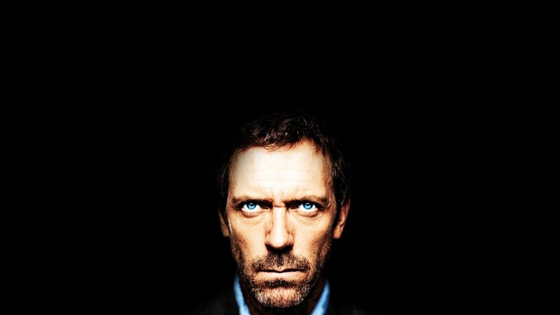Dr. House intense stare