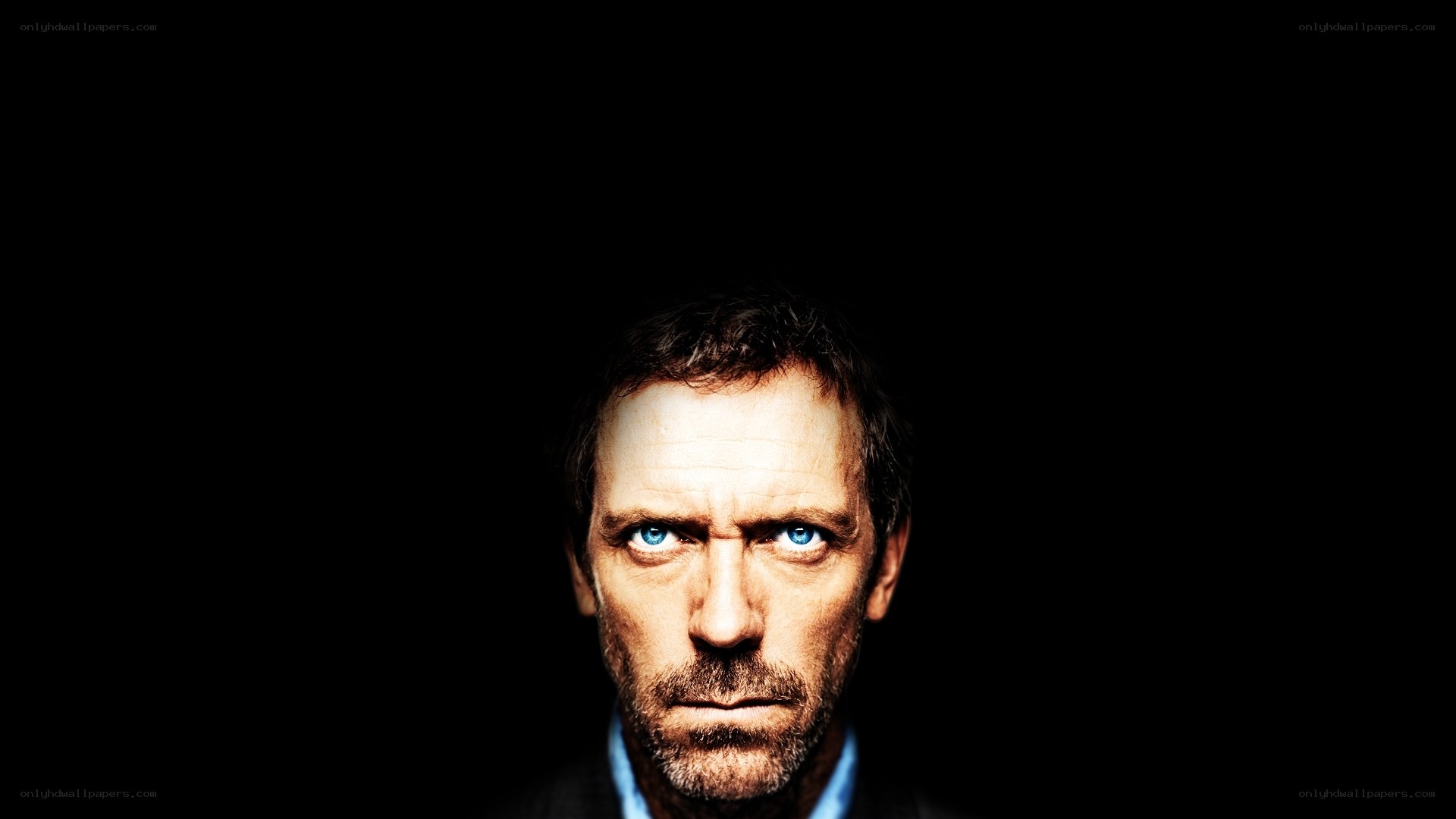 Dr. House intense stare