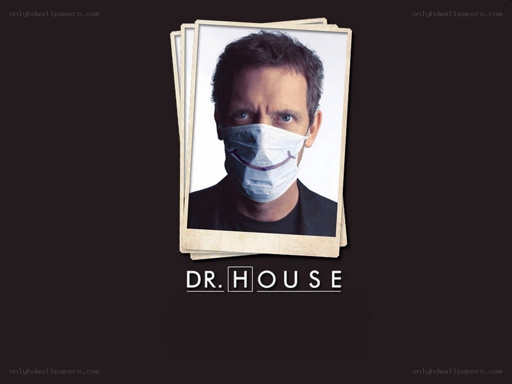 Dr. House photo with mask