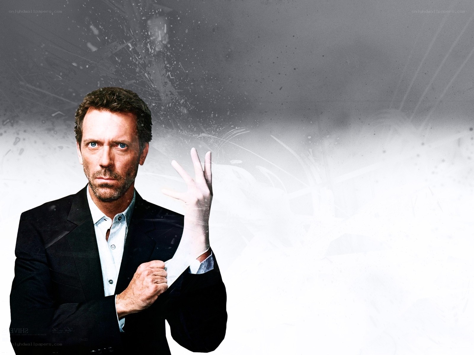 Dr. House with hand gesture
